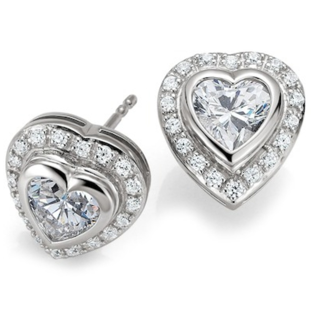 BREUNING Heart Earrings